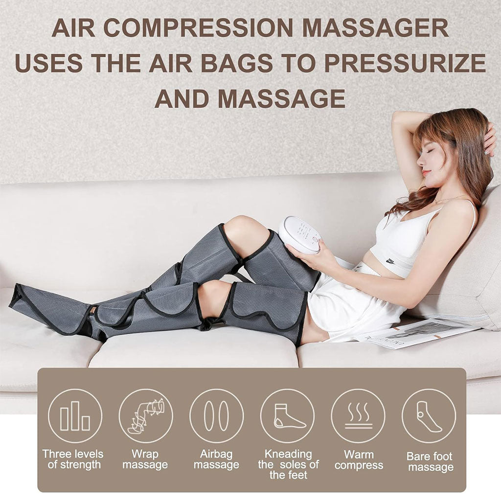 StariCare Appareil de pressothérapie pour les jambes – جهاز العلاج بالضغط للساقين