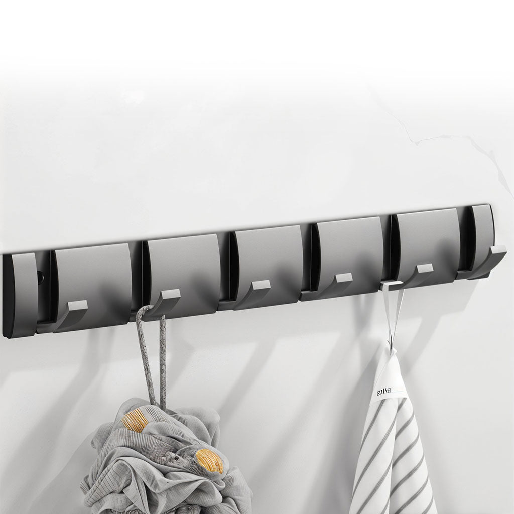 Porte Manteau Mural Métalliques avec 6 Crochets – علاقة ملابس متينة وجودة عالية