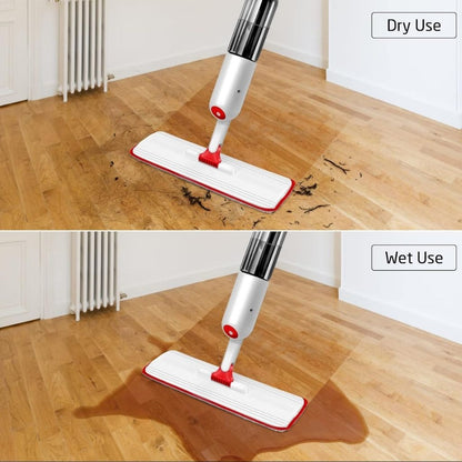 Balai Serpillère Pulvérisateur avec Réservoir Rechargeable – ممسحة بخاخ مع زجاجة قابلة لإعادة التعبئة