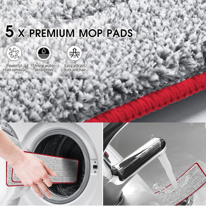 Balai Serpillère Pulvérisateur avec Réservoir Rechargeable – ممسحة بخاخ مع زجاجة قابلة لإعادة التعبئة