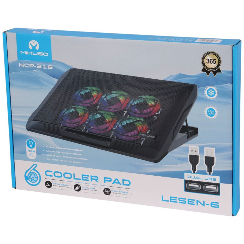 Ventilateur pour Ordinateur Portable Mikuso Modèle NCP-216 – مروحة حاسوب