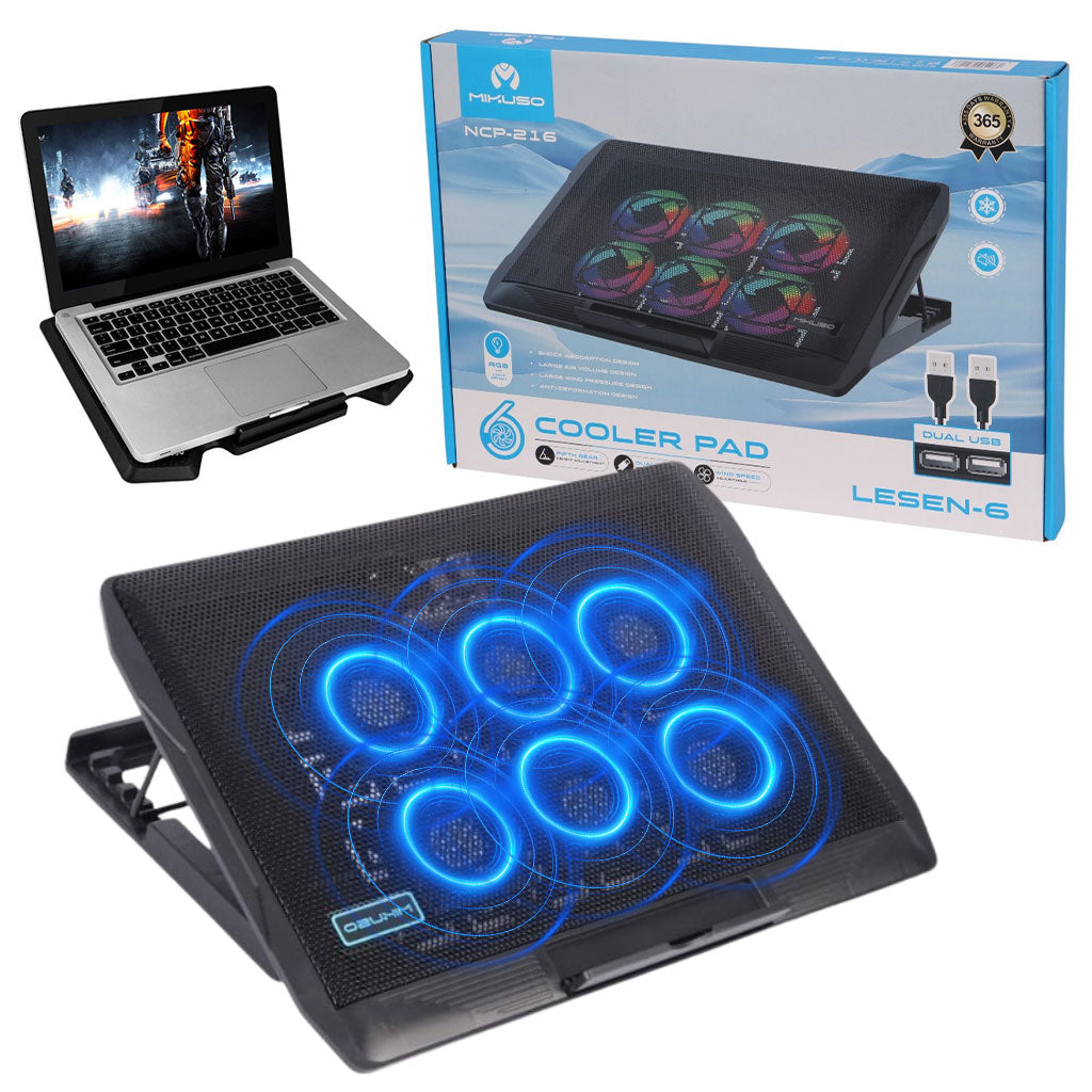 Ventilateur pour Ordinateur Portable Mikuso Modèle NCP-216 – مروحة حاسوب