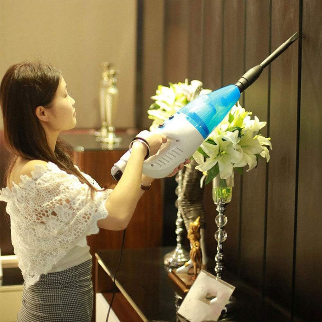 Balai Aspirateur Multismart 500W/14Kpa 2en1avec Filtre de Haute efficacité et 9 Têtes de Rechange – مكنسة كهربائية منزلية بعدة رؤوس