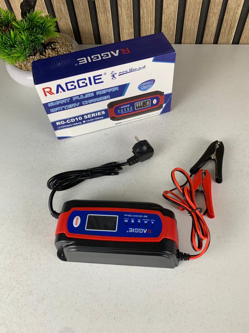 Chargeur de batterie voiture automatique intelligent 12-12v.10Amp – شاحن بطارية للسيارات