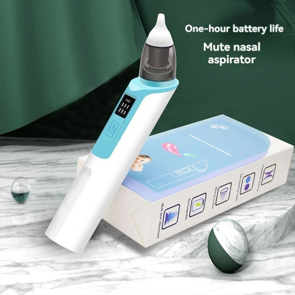 Aspirateur Nasal Électrique pour Bébé Adapté aux Nourrissons et Nouveau-nés – جهاز شفط للرضع