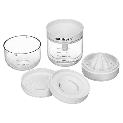 Nutrifresh Tasses de mesures multifonctions 6 en 1 pour cuisine – أداة قياس المقادير تنزوت