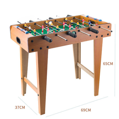 Babyfoot en Bois 6 poignées 18 joueurs - لعبة البابيفوت الخشبية الكلاسيكية