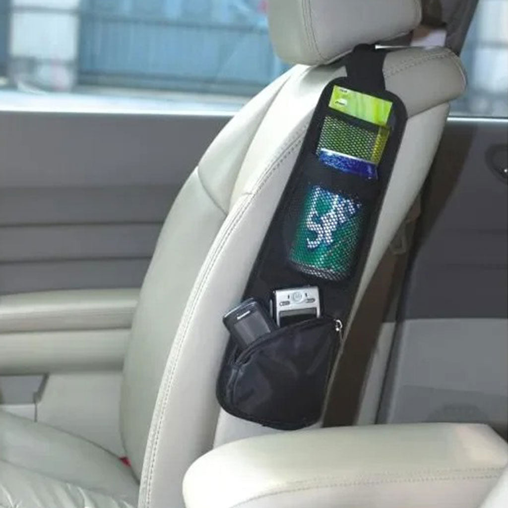 Organisateur latéral de siège de voiture multi-poches 1PCS – منظم أغراض في السيارة
