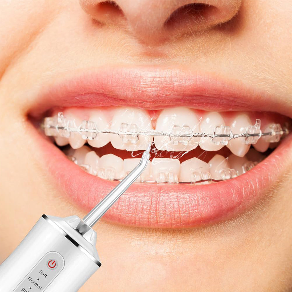 Hydropulseur dentaire électrique sans fil Rechargeable par USB – جهاز تنظيف الأسنان