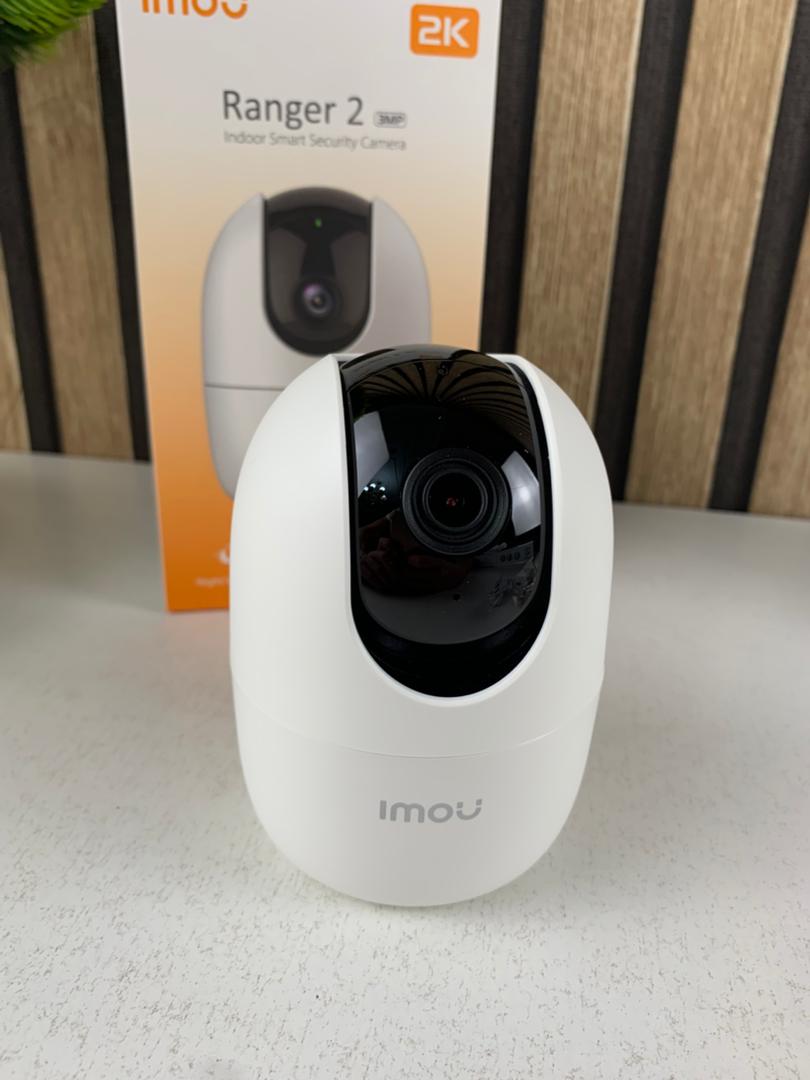 Caméra IMOU Ranger 2 3MP 2K avec fonction panoramique et inclinaison pour une couverture à 360° – كاميرة مراقبة ذكية
