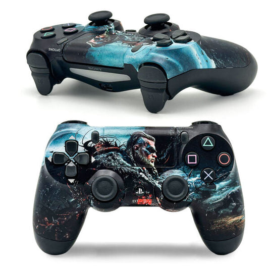 SONY DualShock Manette PS4 Sans Fil, Batterie Rechargeable (High Copy) – Edition Valhala AC