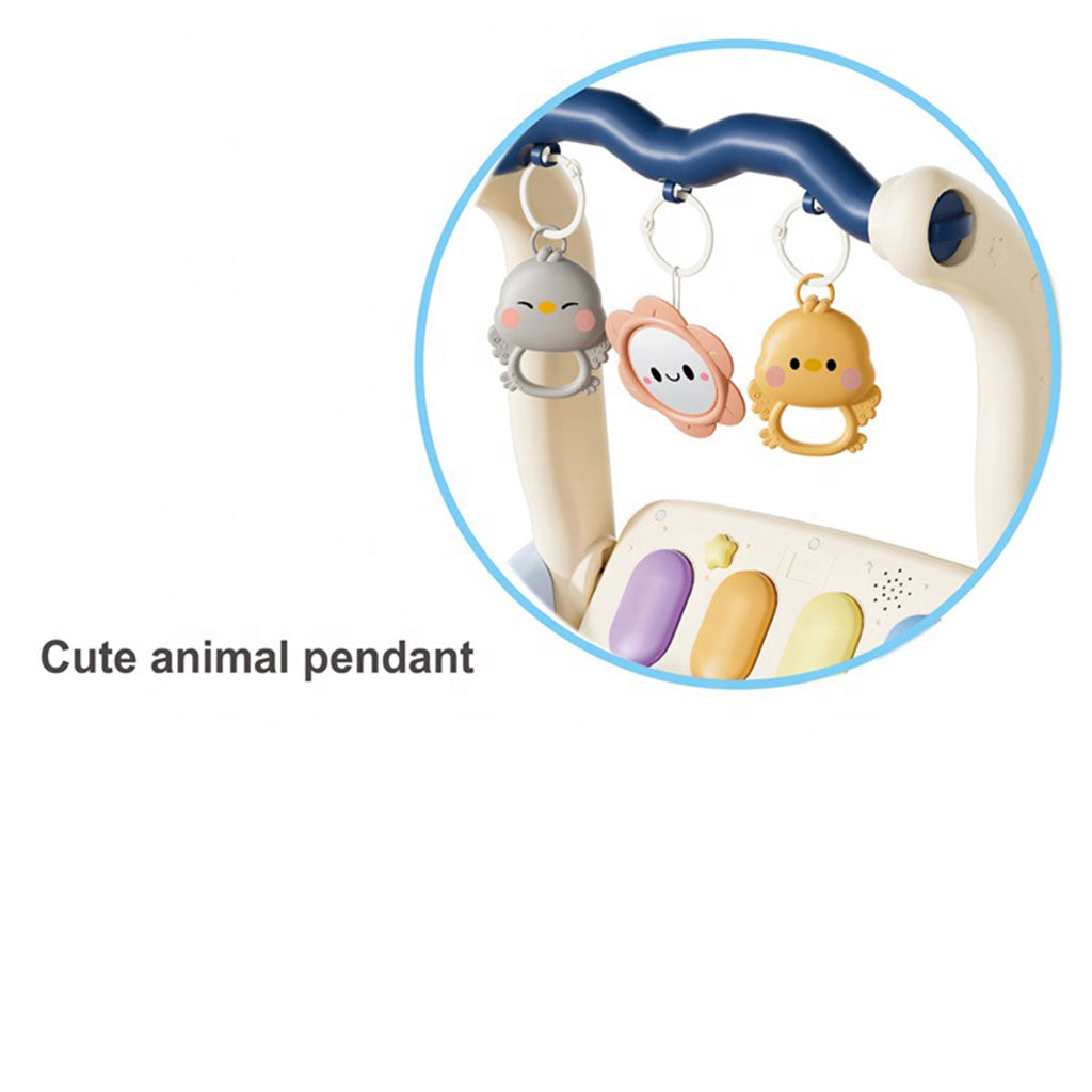 Tapis d’éveil et Trotteur avec piano 3en1 pour enfants – بساط ألعاب ومشاية للأطفال