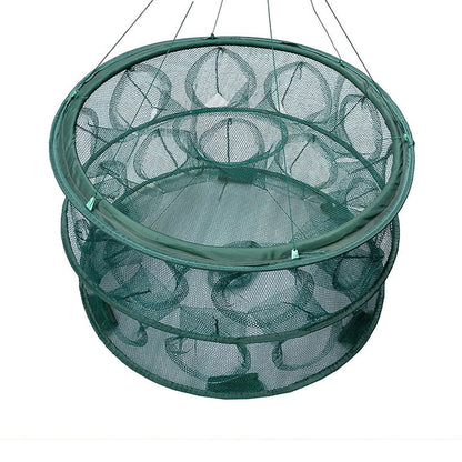 Piège de Pêche Poissons Rond 20 Trous pliable et portable 70cm – شبكة صيد الأسماك