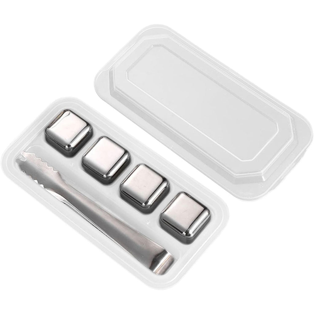 Pierres de glaçons réutilisables en acier inoxydable pour votre boisson – مكعبات الثلج للتبريد لمدة طويلة