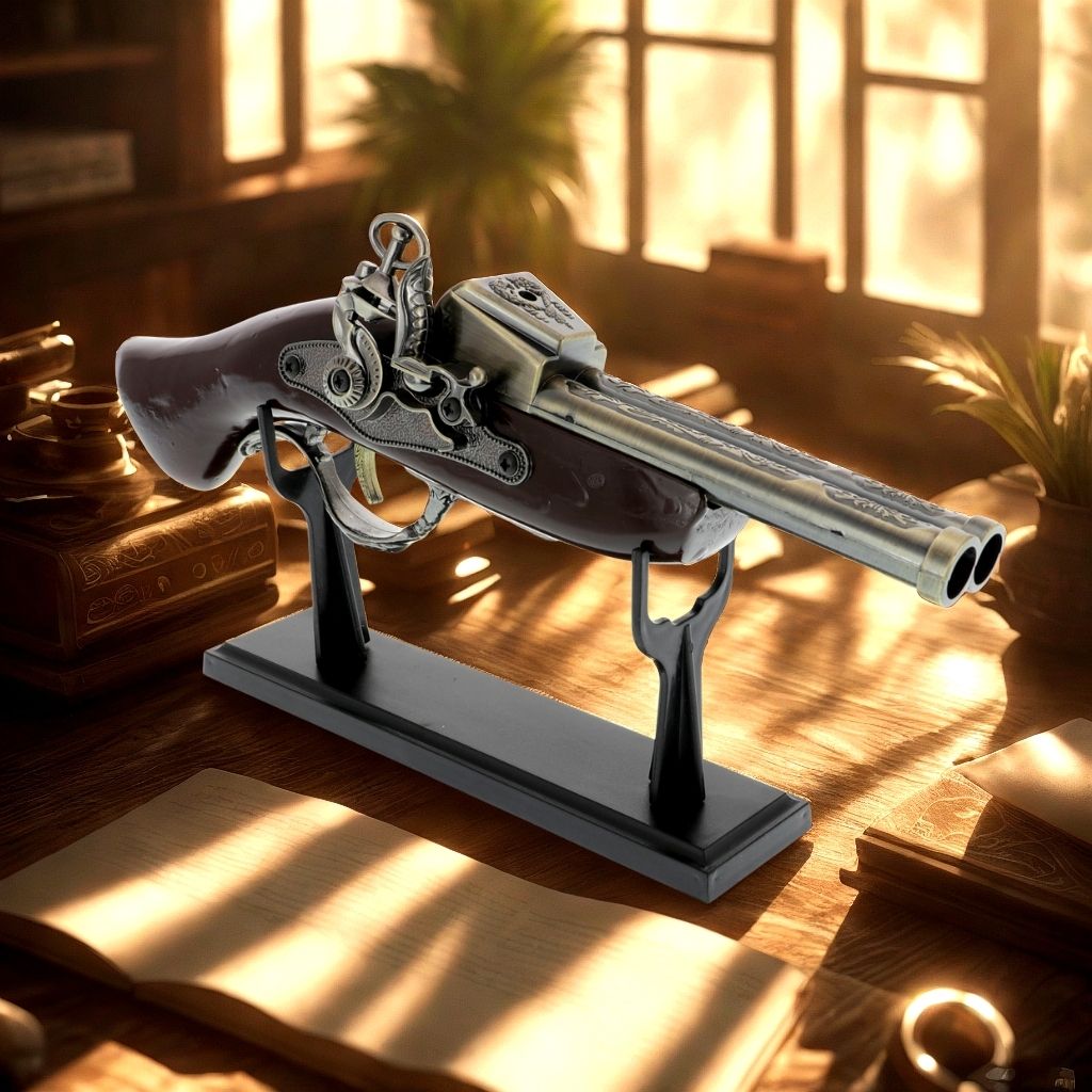 Fusil Décoratif Double Canon – بندقية كلاسيكية مزدوجة