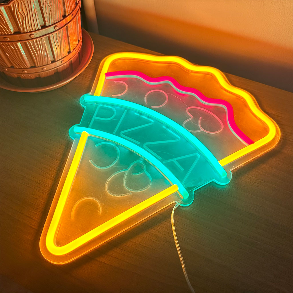 Signe Néon Led Pizza Pour Décoration De Restaurant
