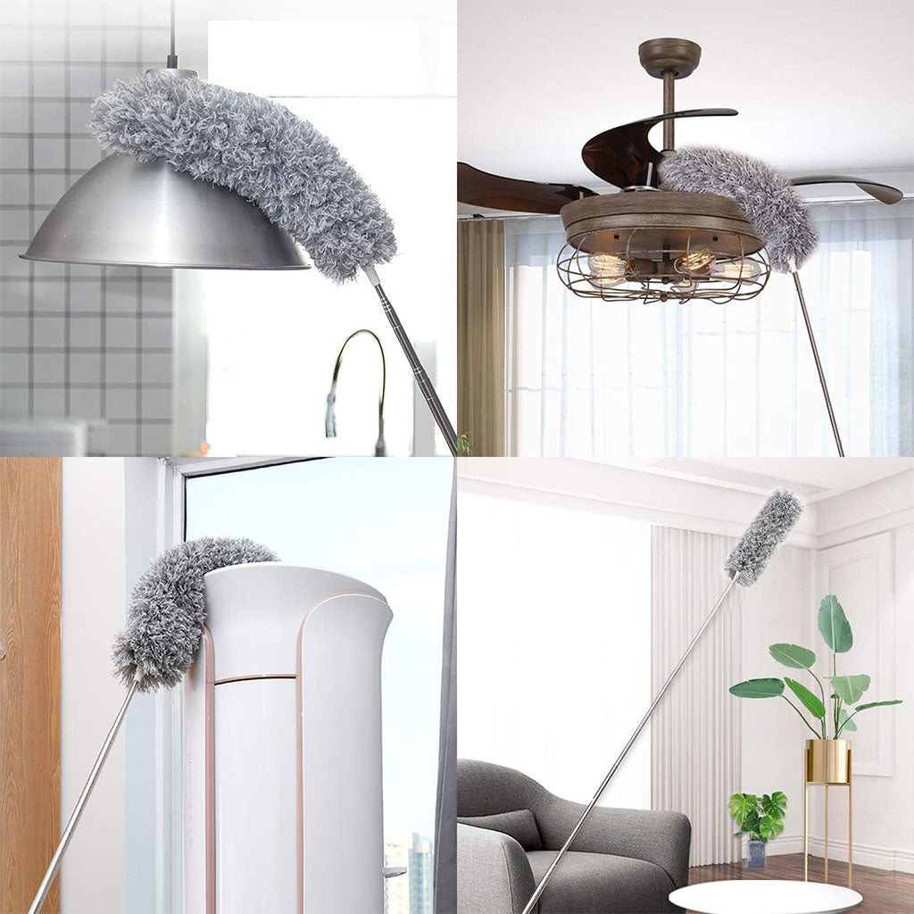 Plumeau télescopique Lavable en Microfibre – أداة تنظيف في الزوايا البعيدة