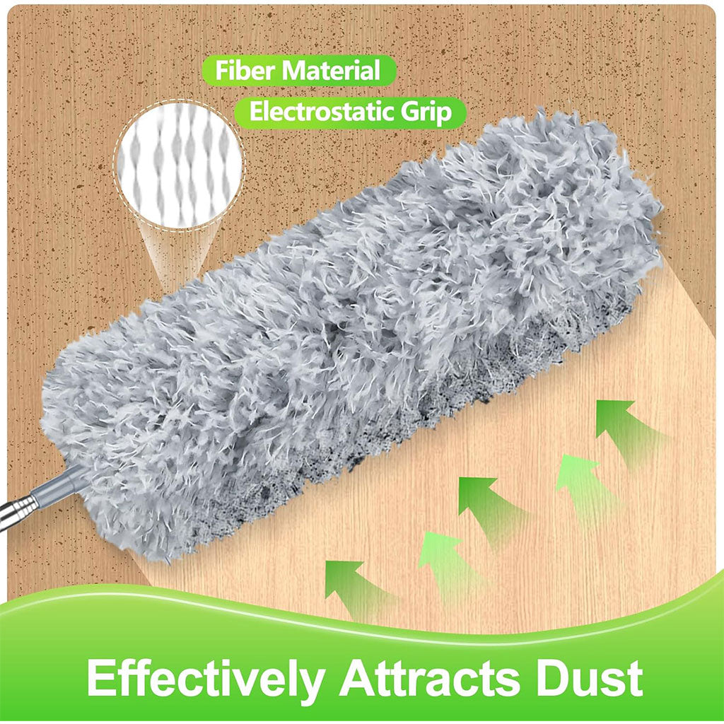 Plumeau télescopique Lavable en Microfibre – أداة تنظيف في الزوايا البعيدة