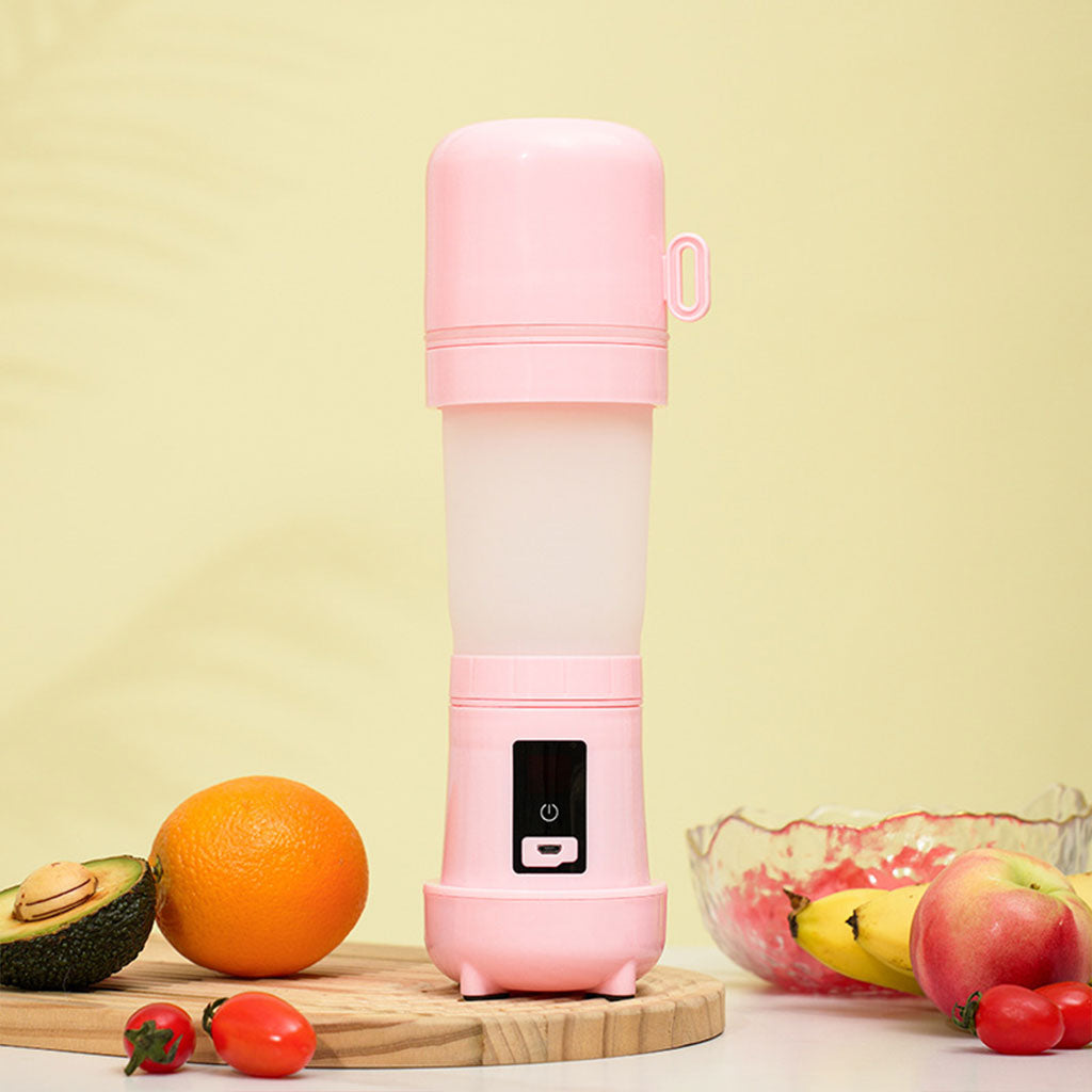 Blander Jus Portable et Pliable en Silicone avec 6 Lames 500ml