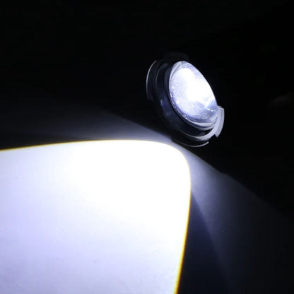 Lampe de Poche LED à Zoom Télescopique avec Bandes Fluorescentes - مصباح يدوي مع زووم تلسكوبي