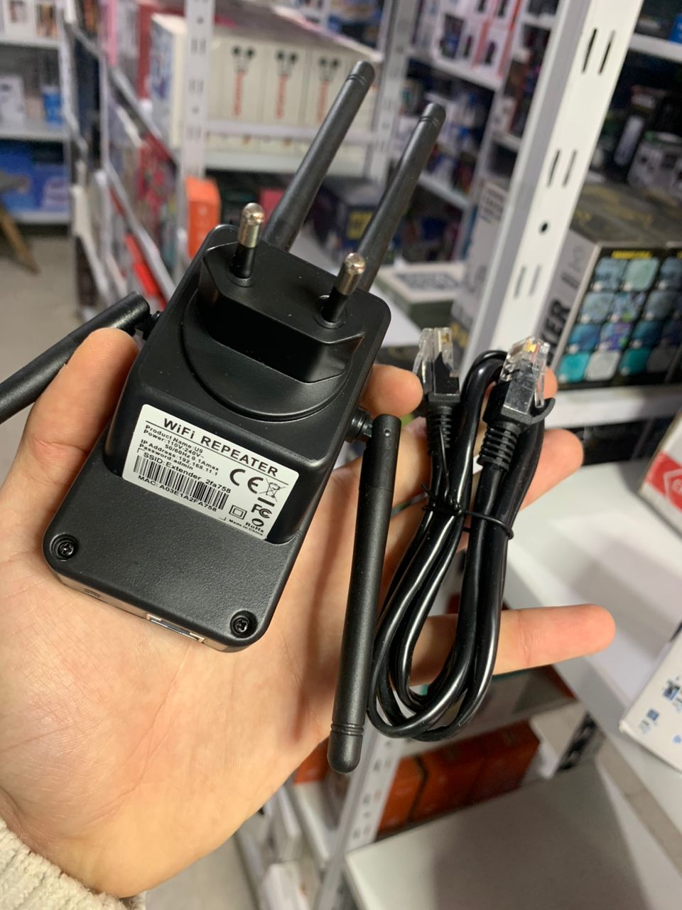 300M Wifi routeur sans fil répéteur 2.4G répéteur de Signal Extender 4 antenne routeur amplificateur de Signal pour la maison