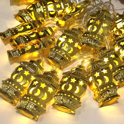 Guirlande Lumineuse LED Design Islamique 10 LED 3m – سلسلة مصابيح بتصميم إسلامي تنزوت