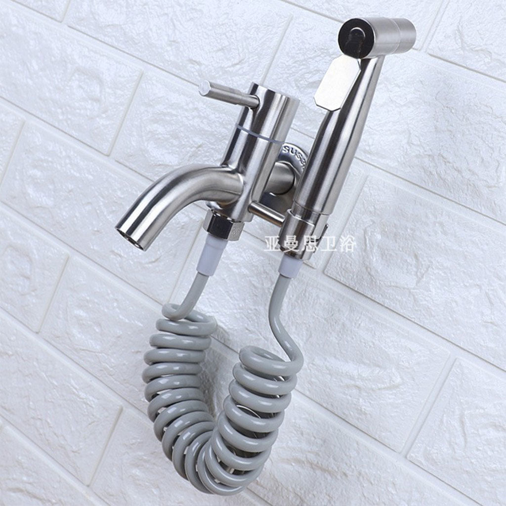 Pulvérisateur De Toilette À Haute Pression Avec Le Kit De Robinet V2 – رشاش مع صنبور حمام