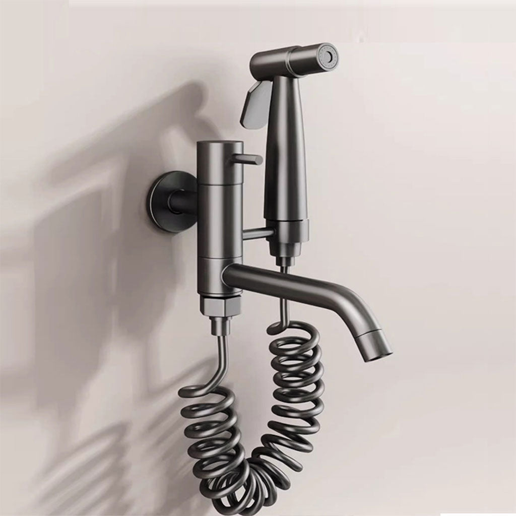 Pulvérisateur De Toilette À Haute Pression Avec Le Kit De Robinet V2 – رشاش مع صنبور حمام