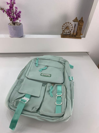 Sacs à dos d’école Style Décontracté XHD Vert- حقيبة ظهر مدرسية أخضر