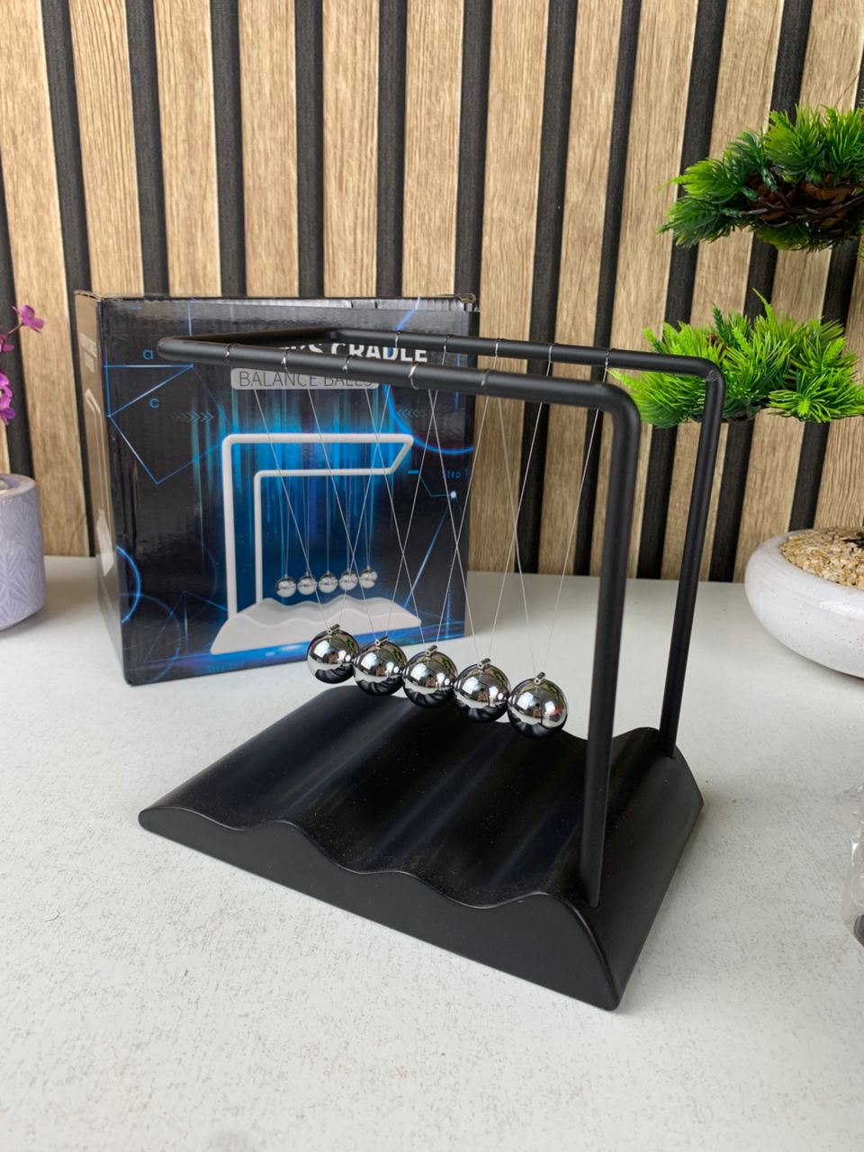Pendule Newton Balls d’équilibre une décoration classique