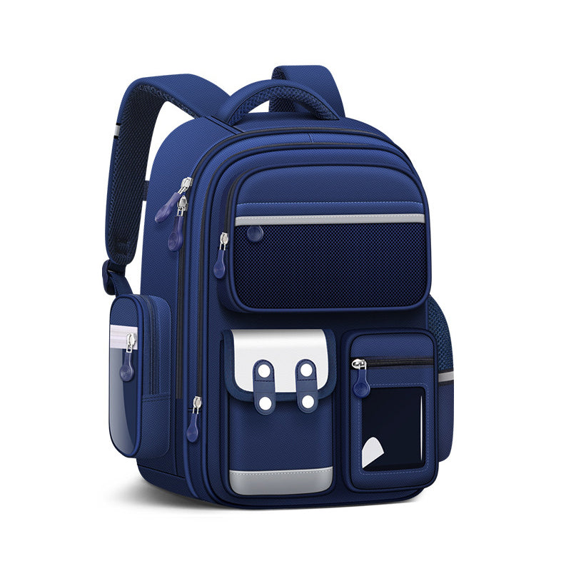Sac à Dos Enfant pour École primaire de Haute Qualité Bleu – حقيبة ظهر مدرسية للأطفال أزرق تنزوت
