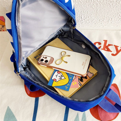 Sac à dos Enfants Design Requin Mignon Rouge – حقيبة أطفال برسوم القرش أحمر