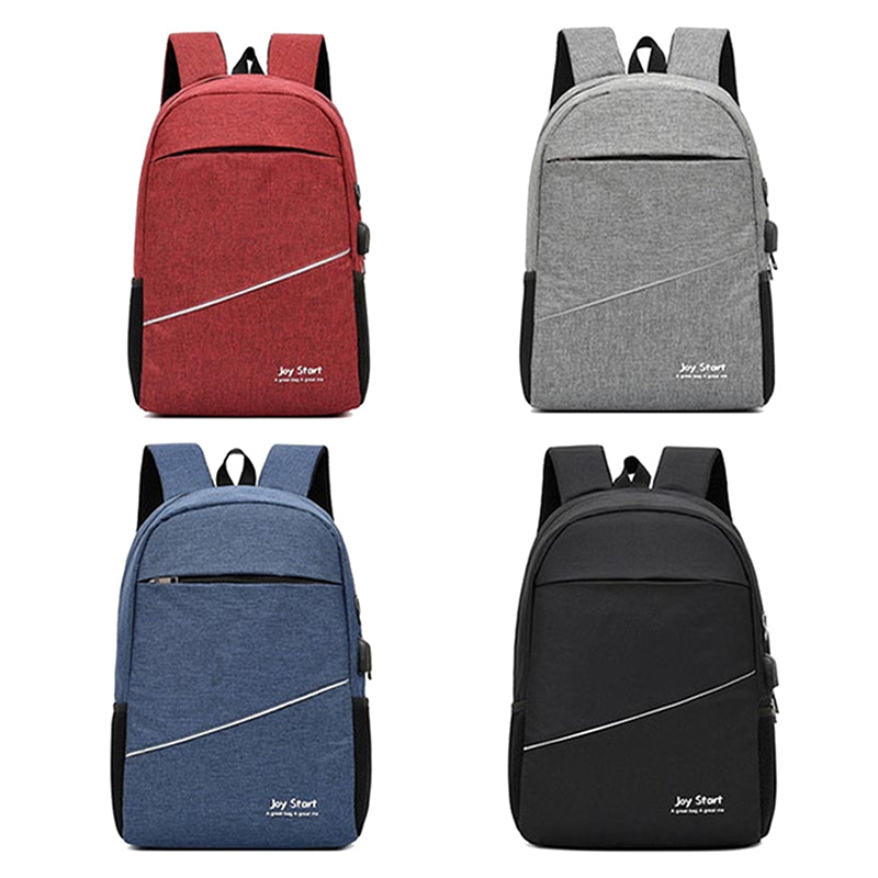 3 PCS Sac à dos multifonctionnel Avec Sortie USB ET Sortie kit-man - Gris