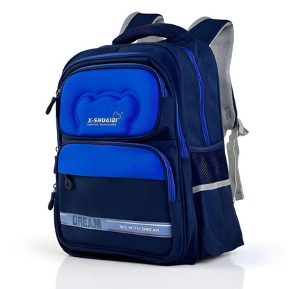 Sac à Dos Scolaire Orthopédique pour Enfants X-SHUAIQI Bleu – محفظة مدرسية للأطفال أزرق