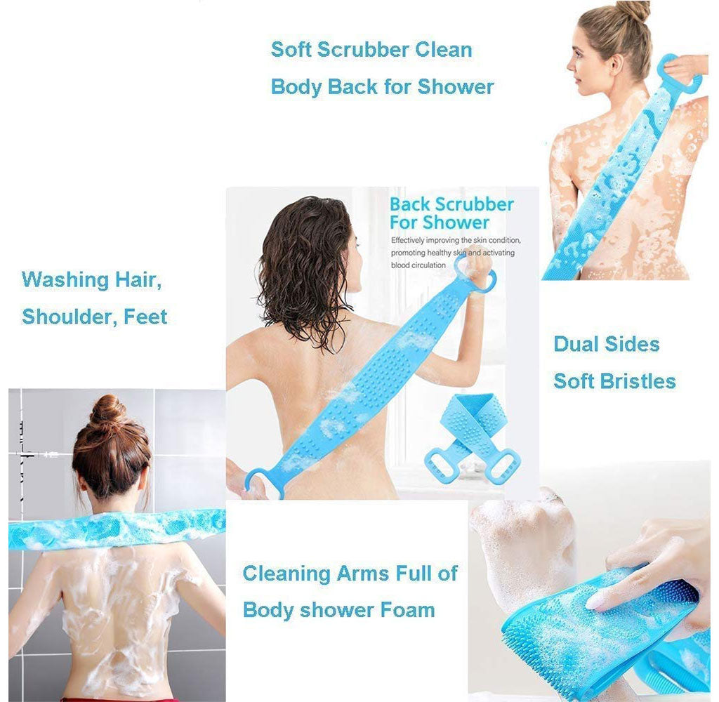 Brosse de Bain en Silicone pour Nettoyer le Corps – فرشاة الإستحمام من السيليكون