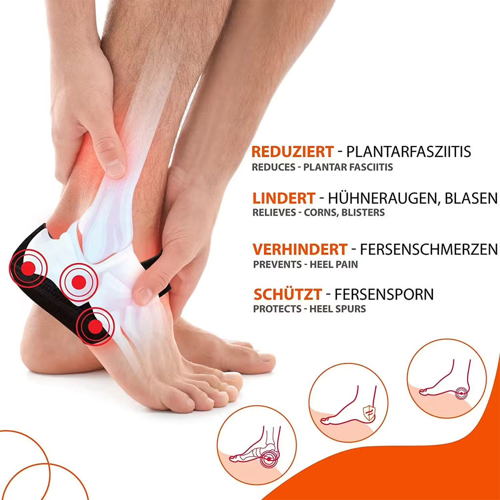 Protège Talon en Silicone Anti-douleur pour Homme et Femme