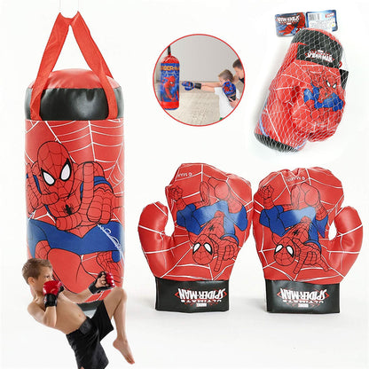 Ensemble de sac de boxe pour enfants Spiderman / Avengers تنزوت