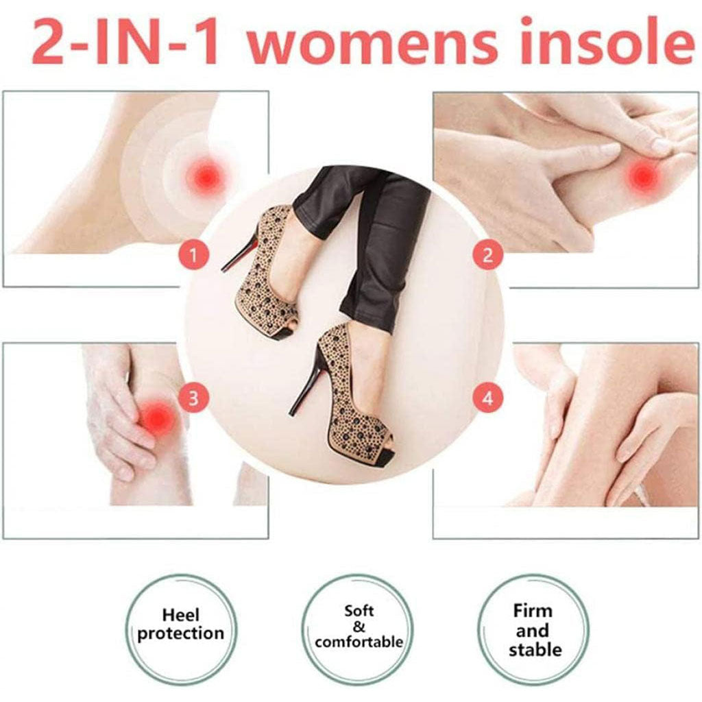 Semelles et coussinets de chaussures talons pour femmes 1 Paire