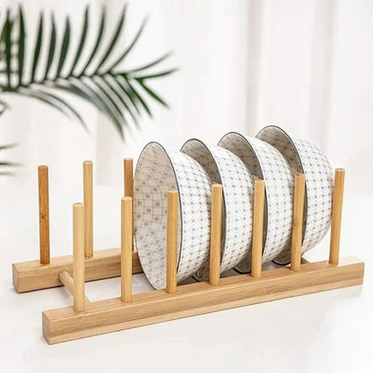 Egouttoir Range Assiette En Bambou