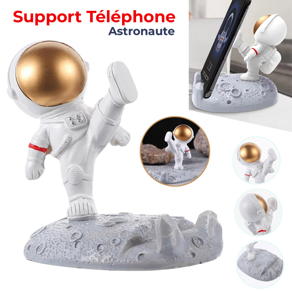 Support de téléphone en Résine Motif Astronaute تنزوت