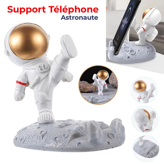 Support de téléphone en Résine Motif Astronaute تنزوت