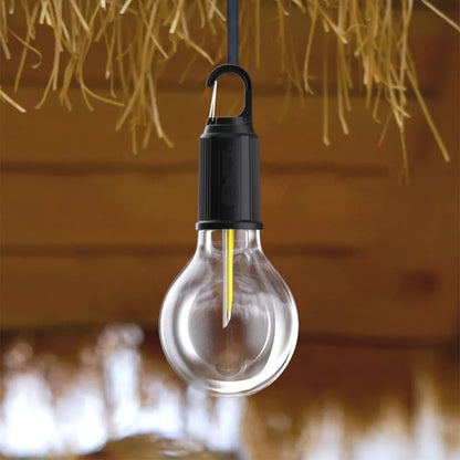 Lampe de Camping Solaire étanche et Rechargeable 3 modes d’éclairage T01-B – مصباح محمول بالطاقة الشمسية تنزوت