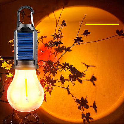 Pack X2 Lampe de Camping Solaire étanche et Rechargeable 3 modes d’éclairage T01-B – مصباح محمول بالطاقة الشمسية تنزوت