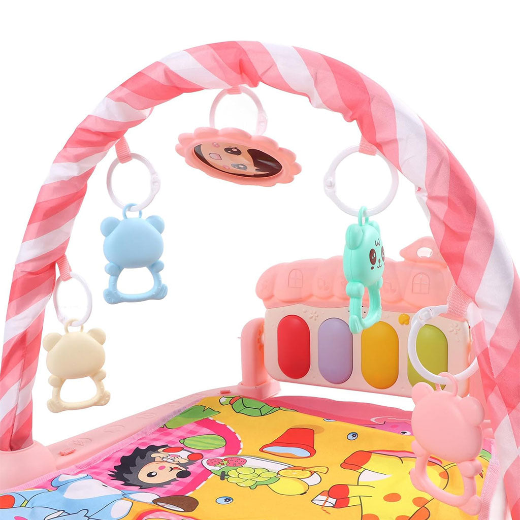 Tapis d’Éveil Doux et Coloré pour bébé Avec Piano – بساط ألعاب للأطفال