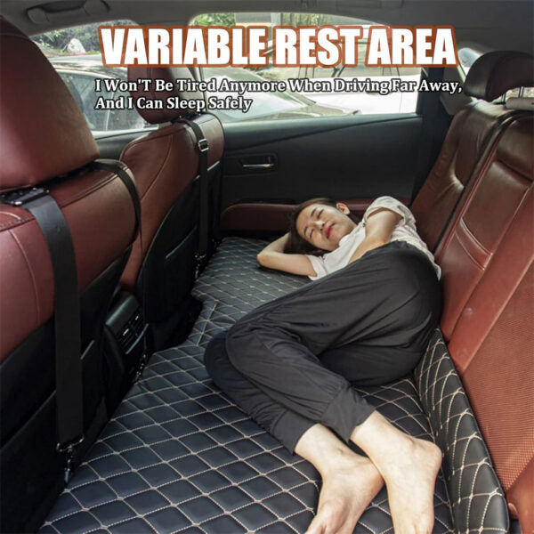 Matelas de Voiture Pliable avec Pare Soleil UV 3en1 – أريكة مقعد خلفي وعاكس أشعة الشمس 3في1