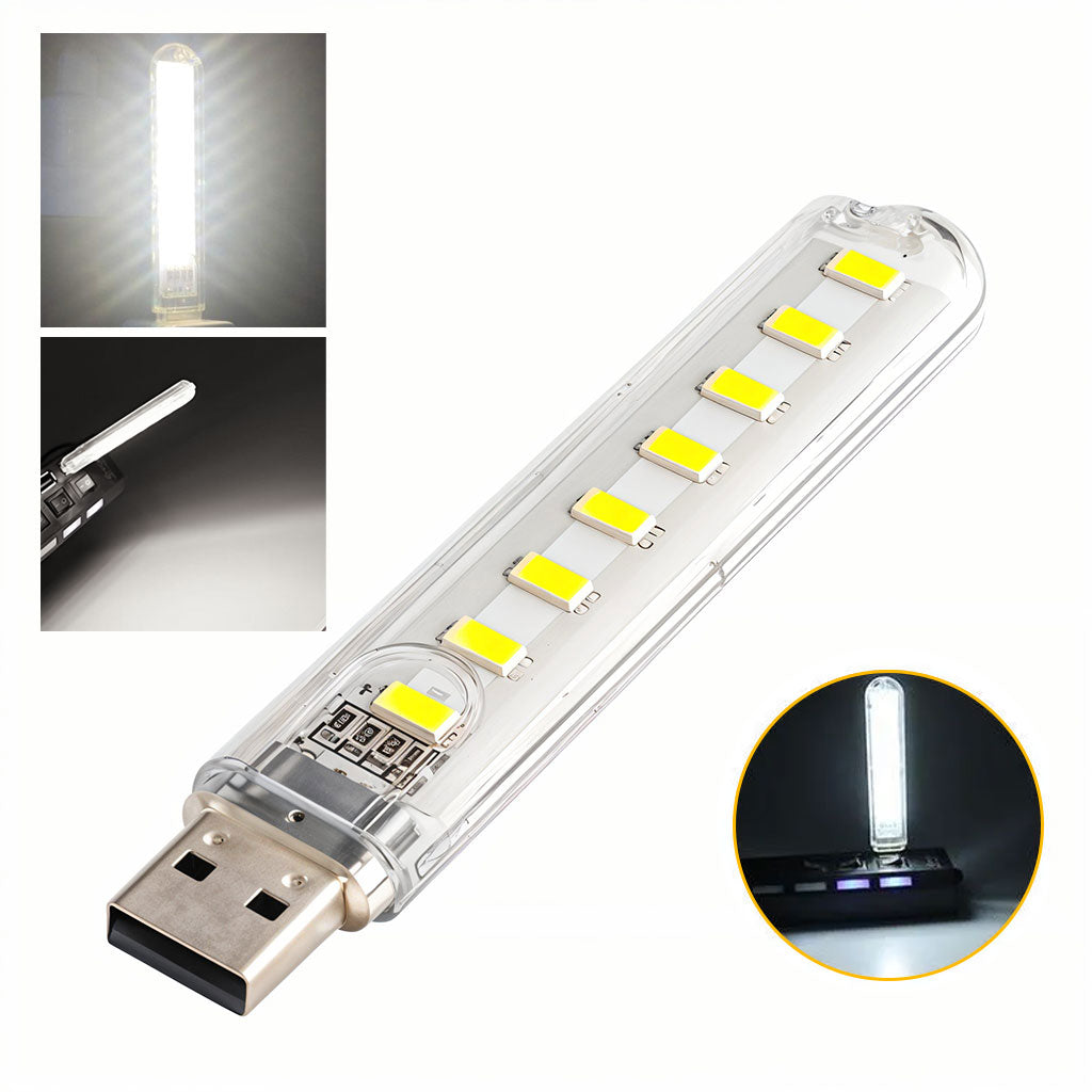 Porte Clé Mini-Lampe à LED USB – مصباح محمول بحجم صغير تنزوت