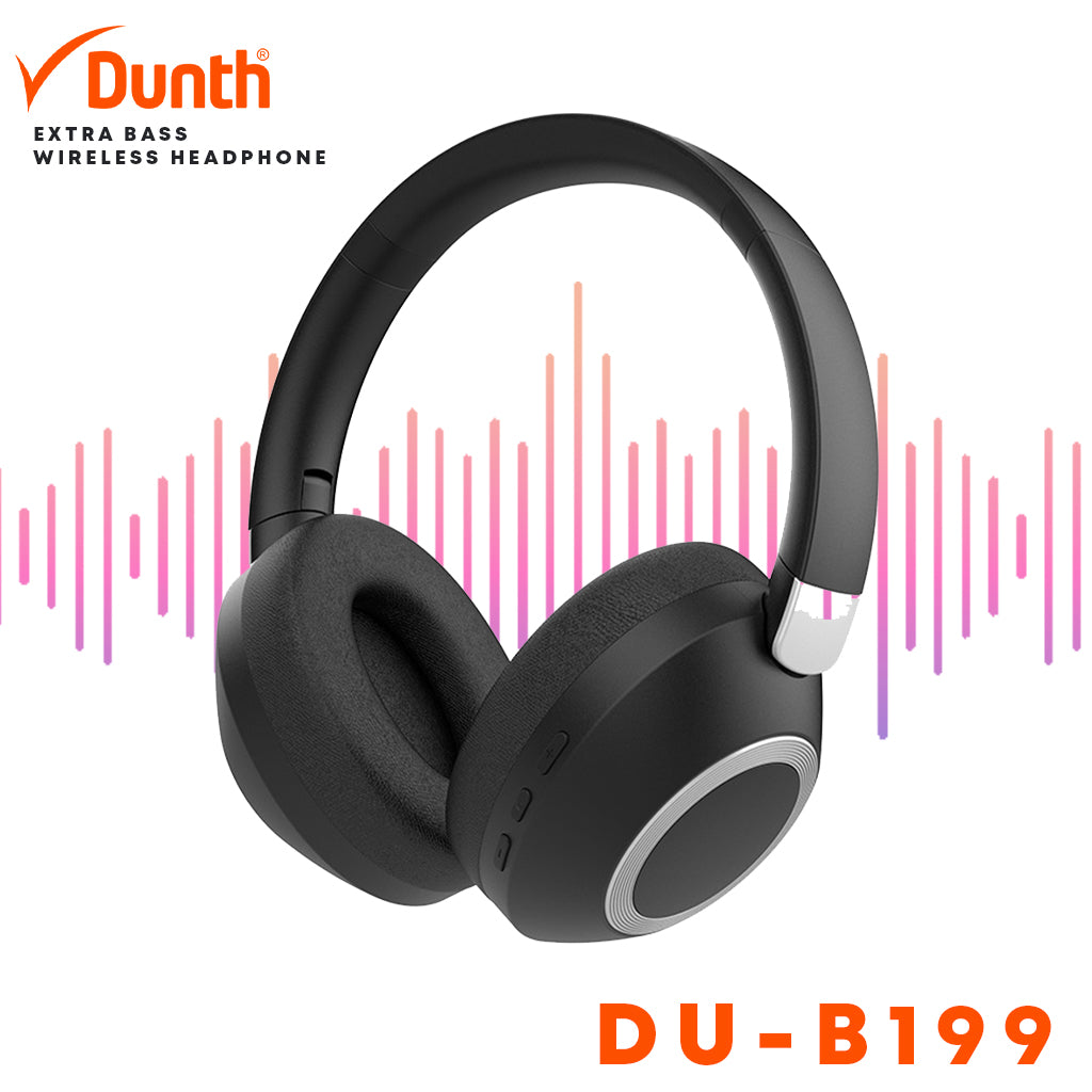 Casque bluetooth sans fil stéréo microphone intégré DUNTH DU-B199 - تنزوت