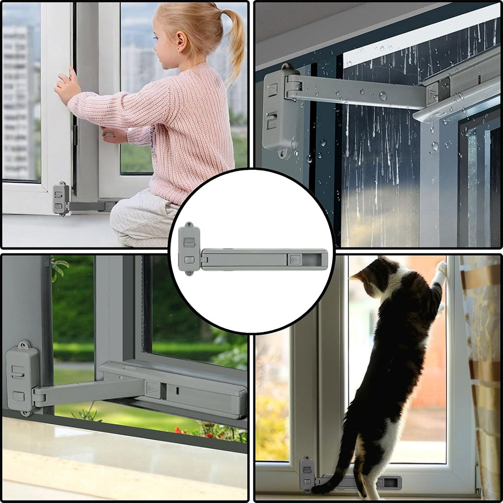 Stop Fenêtres et Verrou de sécurité pour enfants – أداة حماية لغلق النافذة