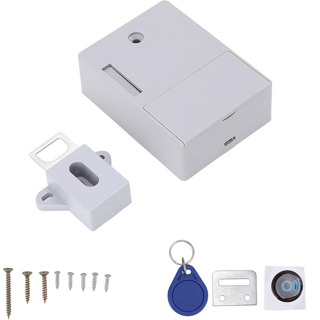 Serrure électronique d’armoire avec carte de déverrouillage – قفل درج ذكي مع بطاقة فتح