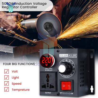 Régulateur de tension SCR AC 230V 4000W